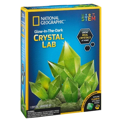 National Geographic™ Glow-In-The-Dark Crystal Lab