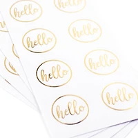 Gold Hello Foil Envelope Seals by Recollections™