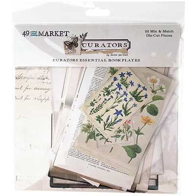 49 and Market Curators Essential Cardstock Bookplates