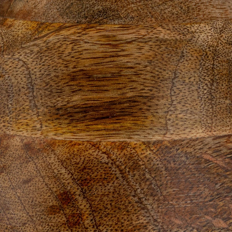 Hello Honey® 15.75" Natural Artisanal Aura Mango Wood Table Lamp