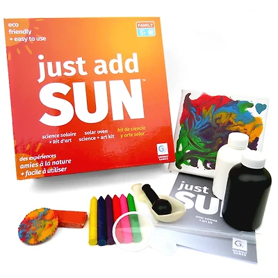 Griddly Games Just Add Sun™ Solar Science + Art Kit