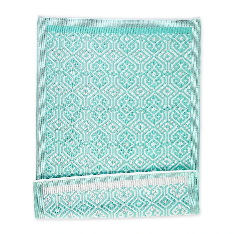 DII® Aqua Moroccan Rug, 4ft. x 6ft.