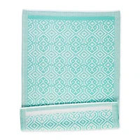 DII® Aqua Moroccan Rug, 4ft. x 6ft.