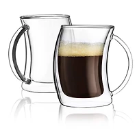 JoyJolt® Caleo Double Wall Espresso Glasses, 4ct.