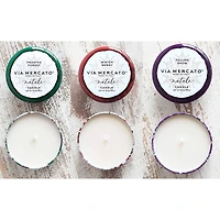 European Soaps Natale Round Jar Candle