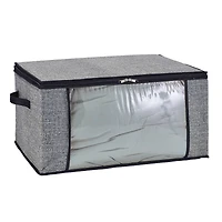 Simplify Gray Blanket Storage Bag