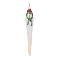 12ct. Snowman Drop Ornament