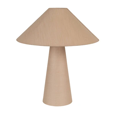 Hello Honey® 22" Lumina Natural Linen Table Lamp
