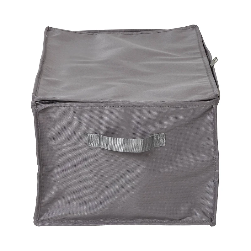 Honey Can Do Gray Stemware Storage Box