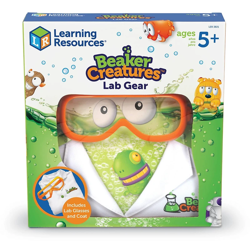 Learning Resources Beaker Creatures Lab Gear