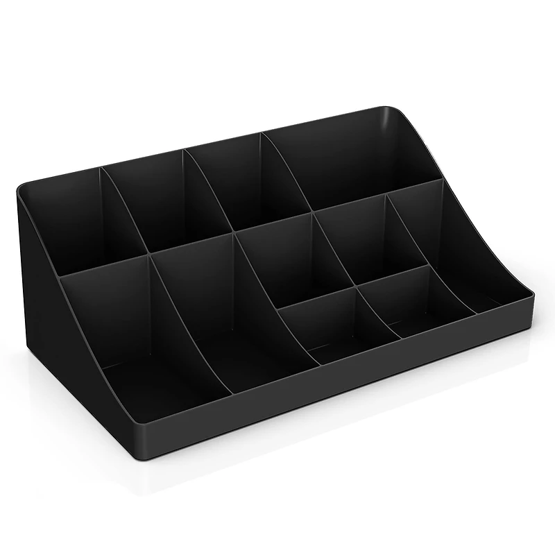 Mind Reader Black Coffee Condiment and Snack Organizer