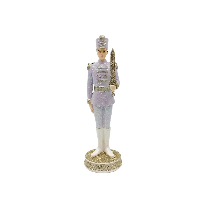 9" Lavender & Gold Soldier Boy Tabletop Décor by Ashland®