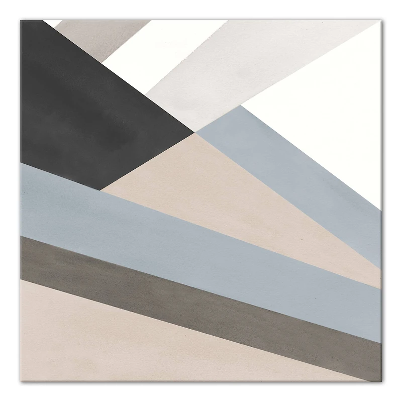 Abstract Geometric 30" x 30" Canvas Wall Art