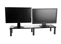 Mind Reader Black Large Dual Monitor Stand