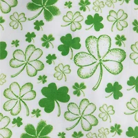 Shamrocks & Plaid Kitchen Tea Towels Set