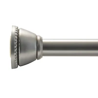 Bath Bliss Satin Nickel Tension Shower Rod