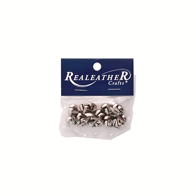 Realeather® Metal Leather Spots, 36ct.
