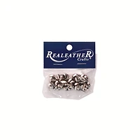 Realeather® Metal Leather Spots, 36ct.