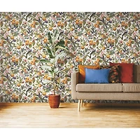 RoomMates White Citrus Peel & Stick Wallpaper