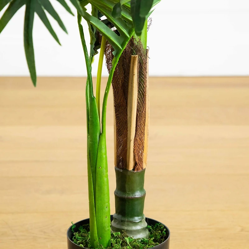 3ft. UV Resistant Artificial Double Robellini Palm Tree (Indoor/Outdoor)