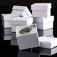 12 Packs: 6 ct. (72 total) White Ring Boxes by Bead Landing™