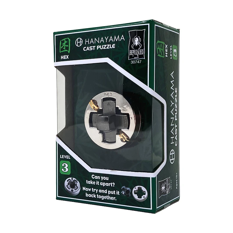Hanayama Level 3 Cast Puzzle - Hex