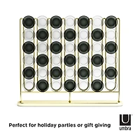 Umbra Brass Stax 4 in a Row