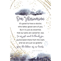Our Veterinarian Inspirational Wood Plaque