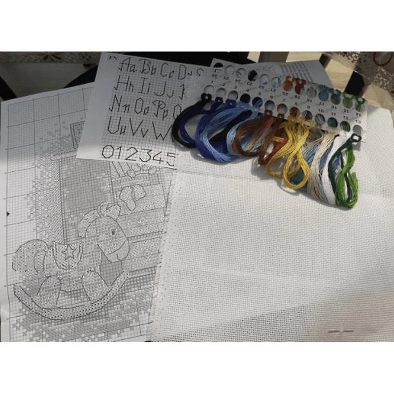 MP Studia I Was Born - Boy. Cross Stitch Kit