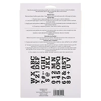 Alphabet Block Caps Stencils, 7" x 10" by Craft Smart®