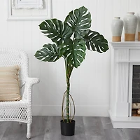 4ft. Potted Monstera Artificial Tree