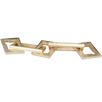 CosmoLiving by Cosmopolitan 17" Gold Aluminum Chain Sculpture