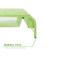 Mind Reader Metal Mesh Monitor Stand & Desk Organizer