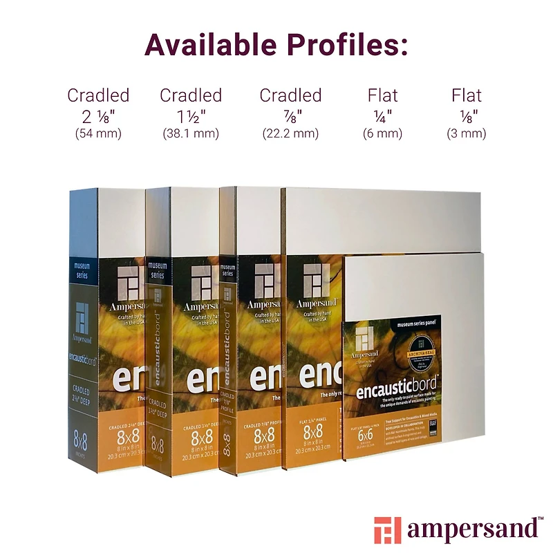 Ampersand™ 9" x 12" Encausticbord™