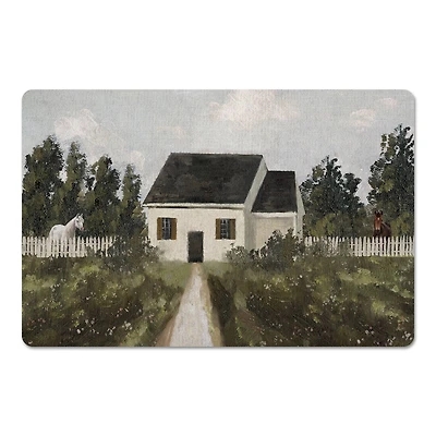 Cottage Landscape 18" x 27" Floor Mat