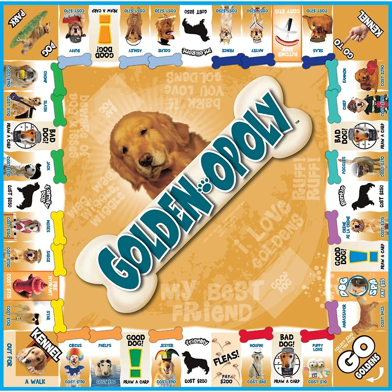 Late For The Sky Golden-Opoly™ Board Game