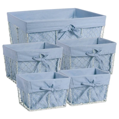DII® Chicken Wire Basket with Liner Set