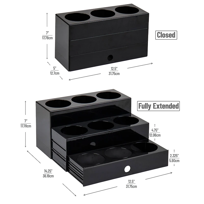 Mind Reader 14.25" Coffee Syrup Station