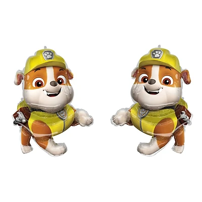 SuperShape® 32" PAW Patrol™ Rubble Double-Sided Foil Balloon