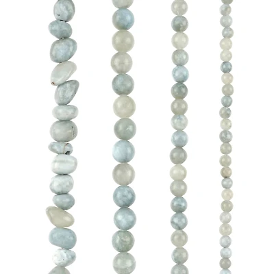 Light Blue Quartz Beads by Bead Landing™
