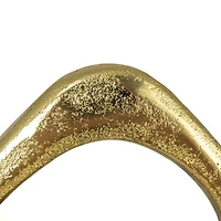 Hello Honey® 9" Gold Abstract Metal Figurine