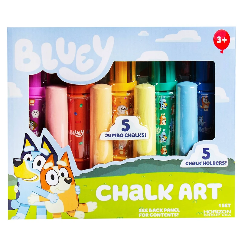 Bluey Chalk Art Set