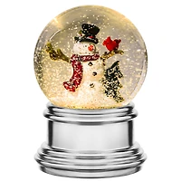 Haute Decor Snowburst™ Animated Snowman Christmas Snow Globe