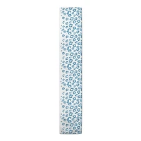 Blue Cheetah Indoor/Outdoor Table Runner