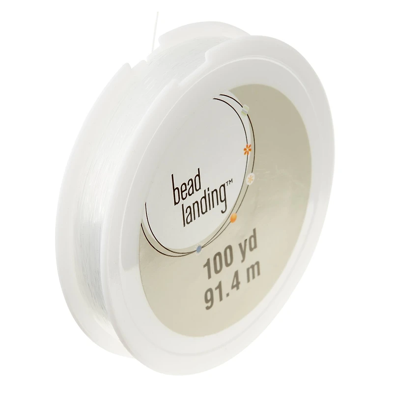12 Pack: Clear Transite Cord by Bead Landing™ 100yd.