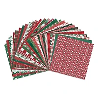 12" x 12" Peppermint Plaid Paper Pad by Recollections™