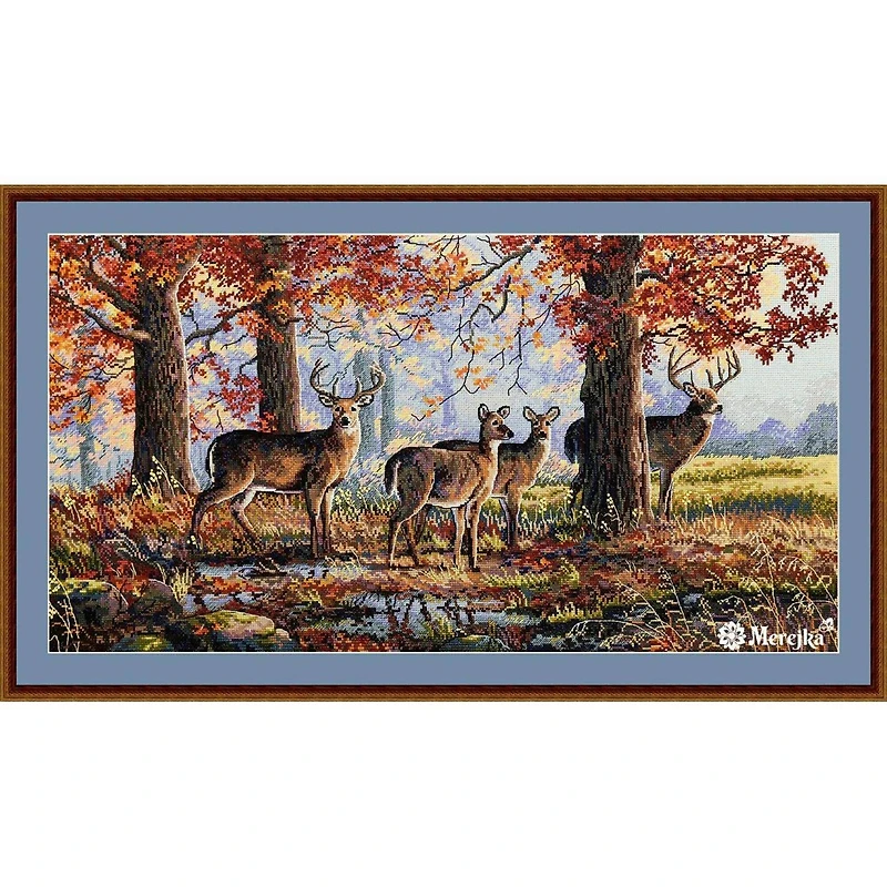 Merejka Under the Oaks Counted Cross Stitch Kit