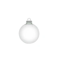 Whitehurst 12ct. 3" Clear Glass Ball Ornaments