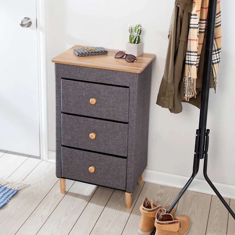 Honey Can Do 3 Drawer Fabric Storage Organizer