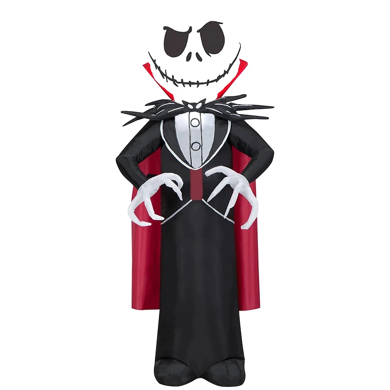 3.5ft. Airblown® Inflatable Halloween Jack Skellington as Vampire